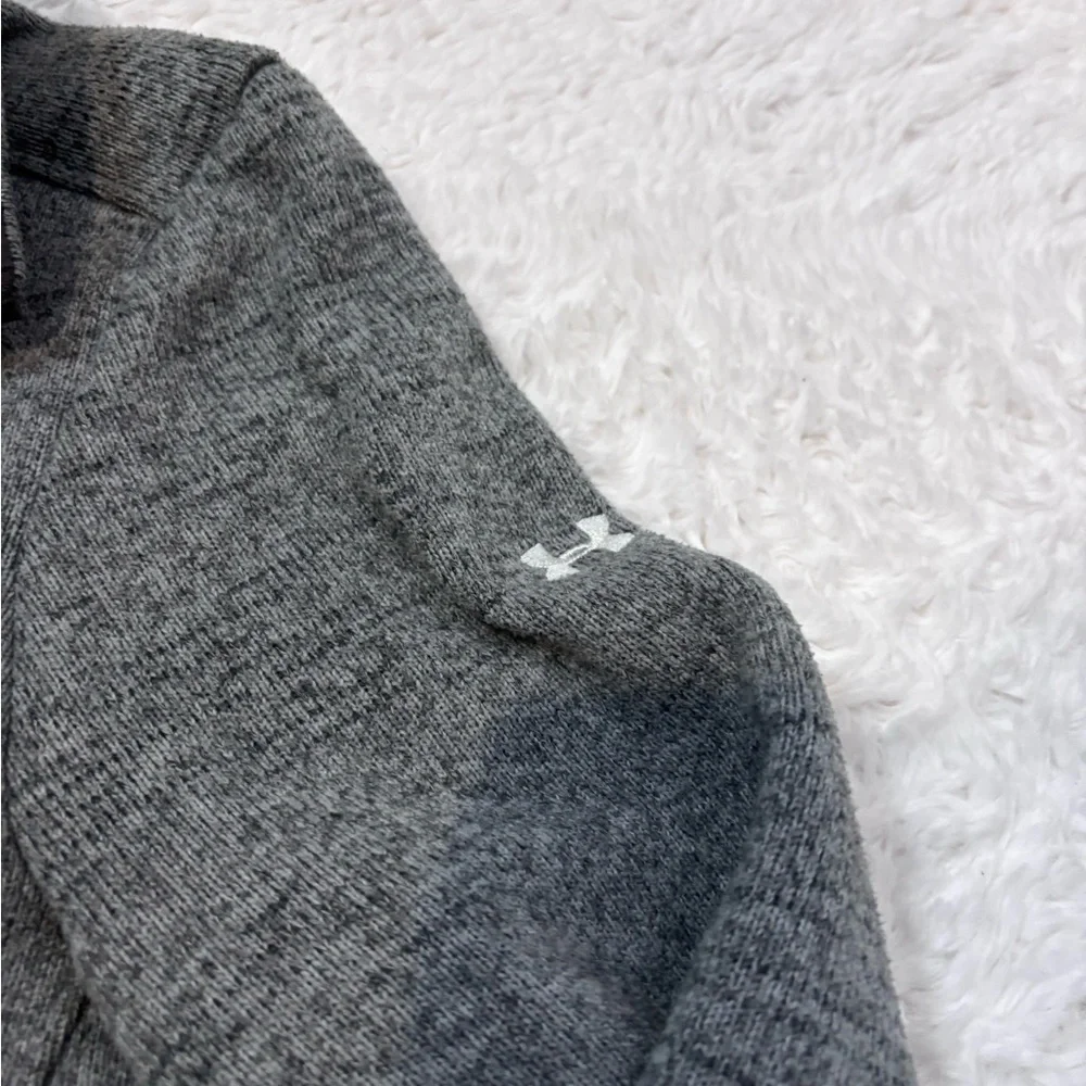 Under Armour Men's Charcoal Zip-Up Sweater